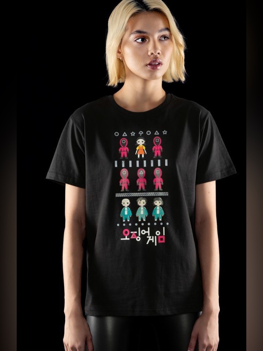 Blackmilk Chibi Squid Game Tee
